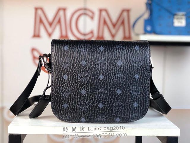 MCM女包 原單 6230 Patricia郵差單肩包 MCM經典圖案 MCM斜挎女包  mdmc1367